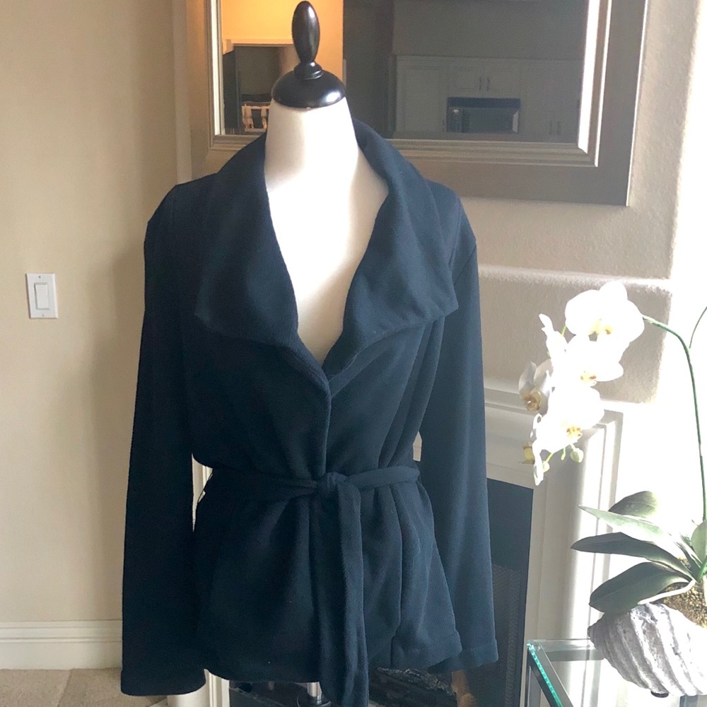 GUC Banana Republic Sweatshirt Peacot w/ Tie Waist